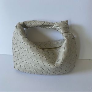 Mini Jodie Tweed Knot Purse Bag Bottega Venetta Inspired